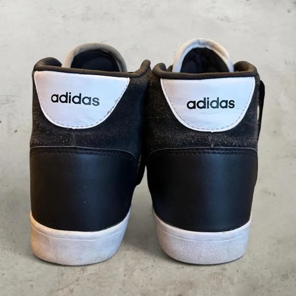 Adidas Daily Mid Core Black White Shoes Women 7 B74245